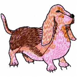 Dogs Embroidery Design 5 Dogs Embroidery Design 5